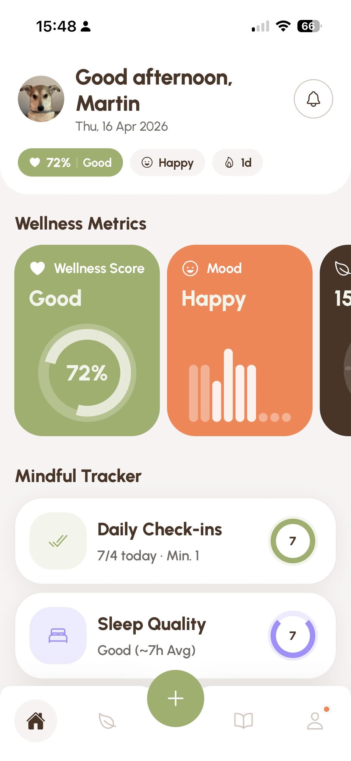 Vibe App Screenshot