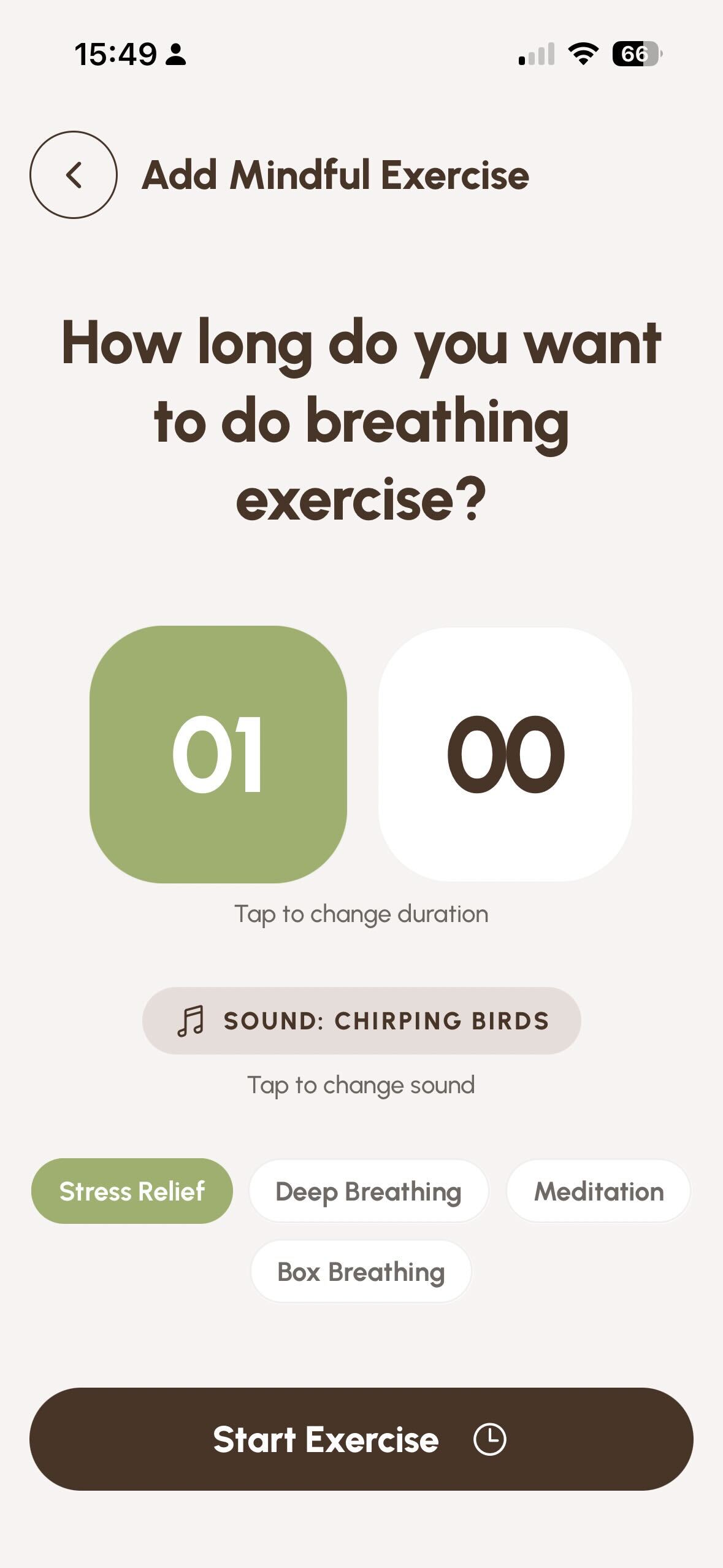 Vibe App Screenshot